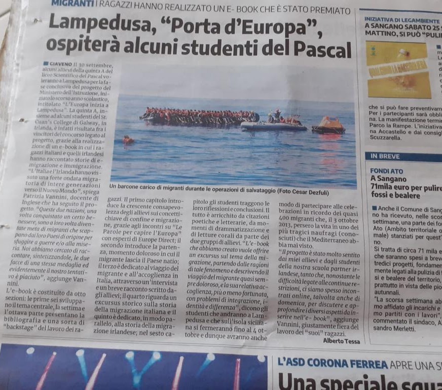 articolo Lampedusa 1